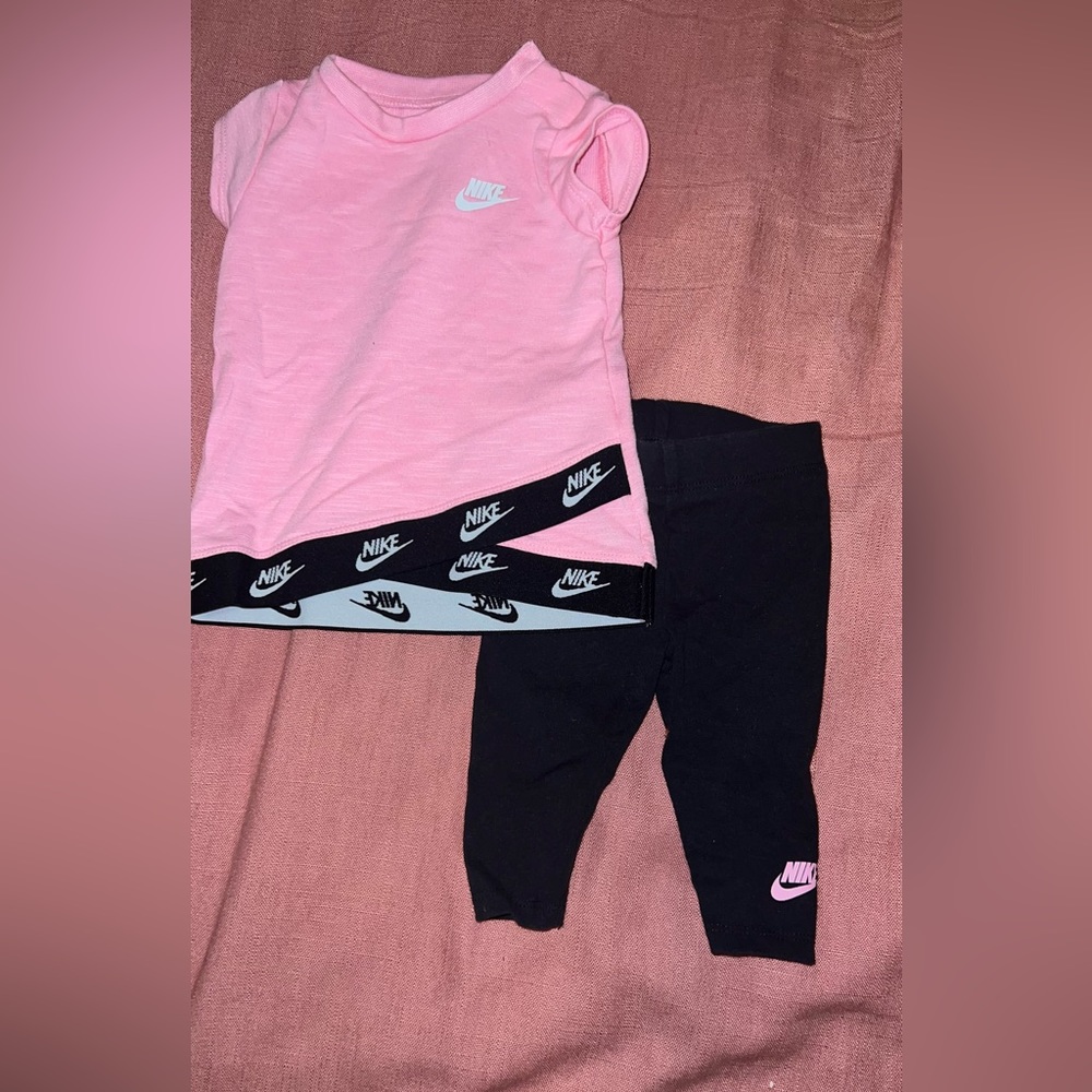 Pink Nike Legging Set
